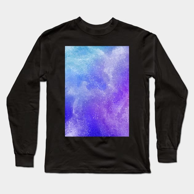 Mermaid Galaxy Long Sleeve T-Shirt by LaurenPatrick